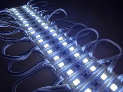 Светодиодный модуль 12v 2835 2led 0,72w 6000К Холодный фото