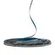 Світлодіодна стрічка S-type 24v 6mm 2835 120led/m ip20 зелений фото