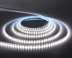 Світлодіодна LED стрічка 4мм 12v 2835 120led/m ip20 Білий фото