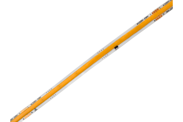 Светодиодная лента 220v IP20 COB 296led/m нейтральный 5м фото