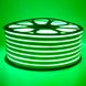 Гнучкий LED неон 220v 8*16мм зелений Стандарт фото