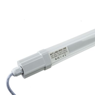 Лінійний LED світильник 60см 18вт ІР65 фото