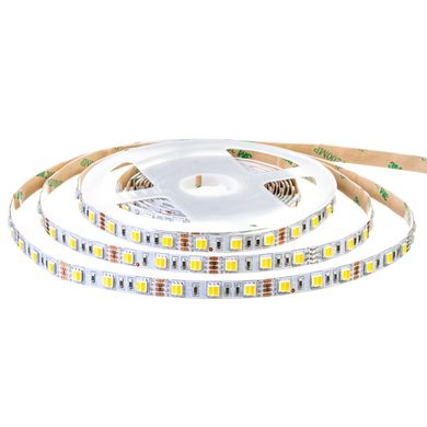 Світлодіодна LED стрічка CCT 12v SMD5050 60led ip65 фото