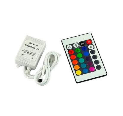 Комплект світлодіодної LED стрічки 12в RGB 10м 60led/m ip65 фото