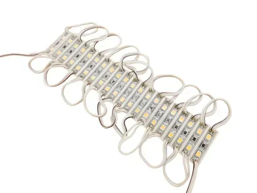 Светодиодный модуль 12v 2835 2led 0,72w 6000К Теплый фото