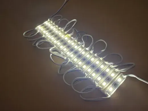 Светодиодный модуль 12v 2835 2led 0,72w 6000К Теплый фото