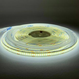 Светодиодная лента COB 12v 320д/м белый 10м фото