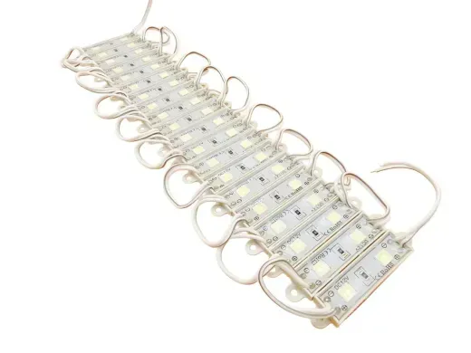 Светодиодный модуль 12v 5050 2led 0,72w 6000К Холодный фото