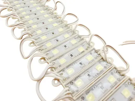 Светодиодный модуль 12v 5050 2led 0,72w 6000К Холодный фото