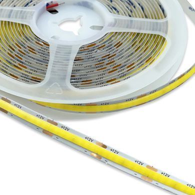 Світлодіодна стрічка COB 12v 320д/м нейтральний 10м фото