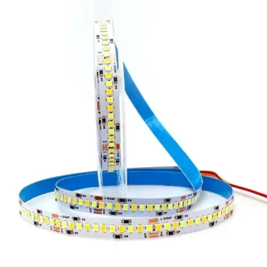 Світлодіодна стрічка CCT 24v 2835 240led/m ip20 фото