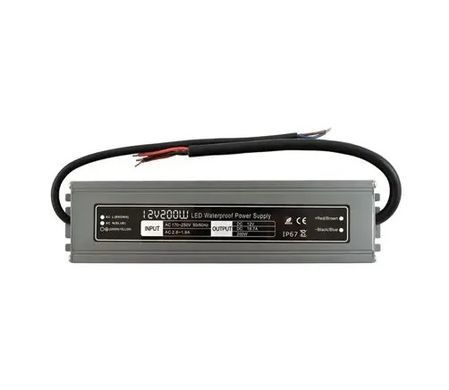 Блок живлення 12v 16,7а 200w ip67 фото