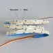Світлодіодна стрічка CCT 24v 2835 240led/m ip20 фото