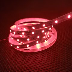 Світлодіодна LED стрічка 12v 2835 60led/m ip20 червоний Стандарт фото