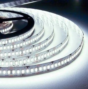 Светодиодная LED лента 12v 2835 240led/m ip20 белый фото
