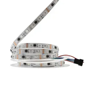 Светодиодная LED лента RGB Smart 12v 60led/m ip20 фото