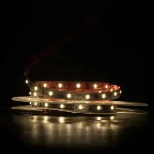 Світлодіодна стрічка 12v 2835 60led 6w ip20 теплий фото