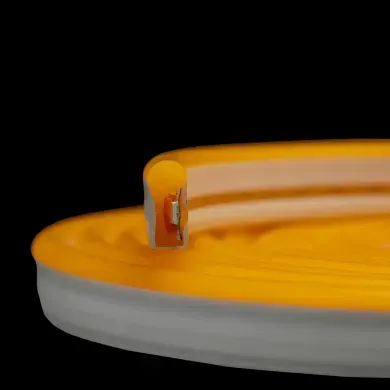 Гибкий LED неон 24v 6*12мм оранжевый