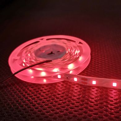 Светодиодная LED лента 12v 2835 60led/m ip20 красный Стандарт фото