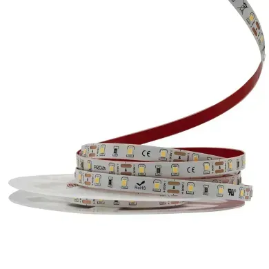 Светодиодная лента 12v 2835 60led 6w ip20 теплый фото