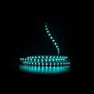 Світлодіодна LED стрічка S-type 12v 2835 120led/m ip20 зелений Марс фото