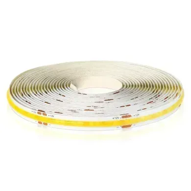 Светодиодная лента COB 12v 480led теплый фото