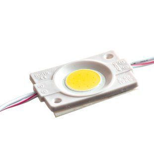 LED модуль 12v COB 2,4w Белый фото