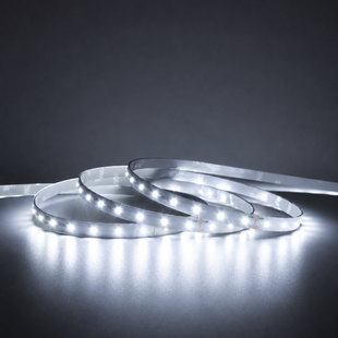 Світлодіодна стрічка 24v 2835 60led/m ip20 Преміум Холодний фото