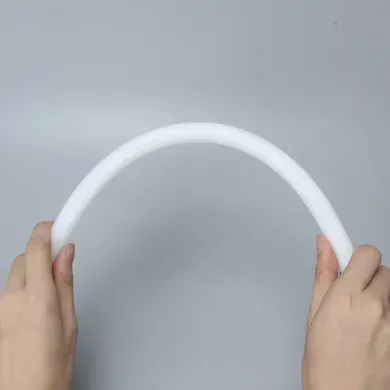 Силіконовий профіль круглий для LED стрічки 30*30мм 1м