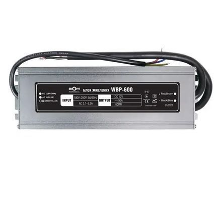 Блок питания 12v 50а 600w ip67 фото