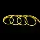 Гибкий LED неон 24v 6*12мм лимонный