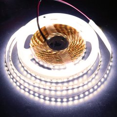 Светодиодная LED лента 12v 4040 120led/m ip20 нейтральный Премиум фото