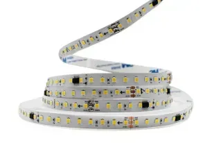 Світлодіодна LED стрічка Біжуча хвиля 24v 2835 120led/m ip20 Білий фото