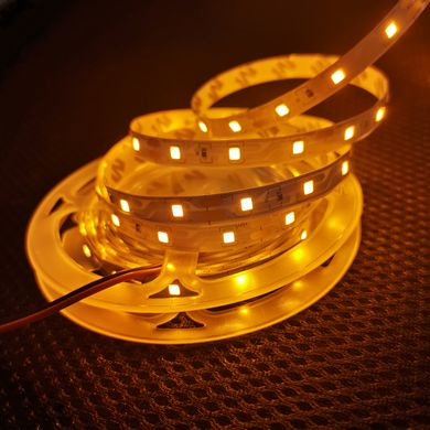Светодиодная LED лента 12v 2835 60led/m ip20 желтый Стандарт фото