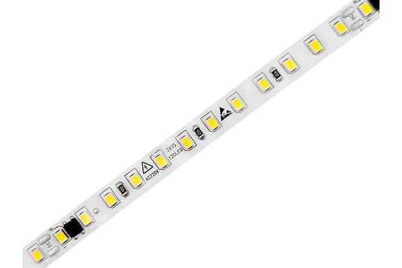 Светодиодная лента 220v IP20 2835 120led/m теплый 5м фото
