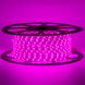 Светодиодная LED лента 220v 2835 60led/m розовый фото
