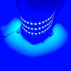 LED модуль 12v SMD 5630 3led Синій фото