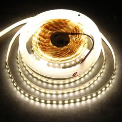 Светодиодная LED лента 12v 4040 120led/m ip20 теплый Премиум фото