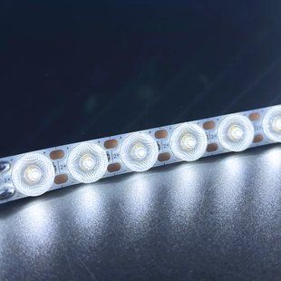 Светодиодная LED лента линзованная 24v 2835 60led белый фото