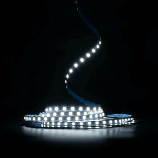 Світлодіодна LED стрічка S-type 12v 2835 110led/m ip67 Spray білий фото