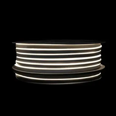 Гнучкий LED неон 12v 6*12мм 1см нейтральний фото