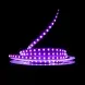 Світлодіодна стрічка S-type 24v 6mm 2835 120led/m ip20 фіолетовий фото