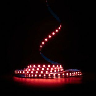 Світлодіодна LED стрічка S-type 12v 2835 110led/m ip67 Spray червоний фото