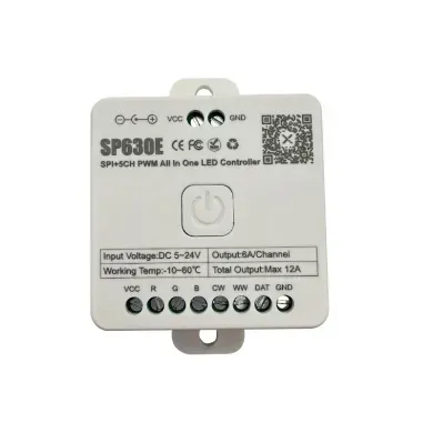 Контролер універсальний 12А 12 в 1 Bluetooth SP630E