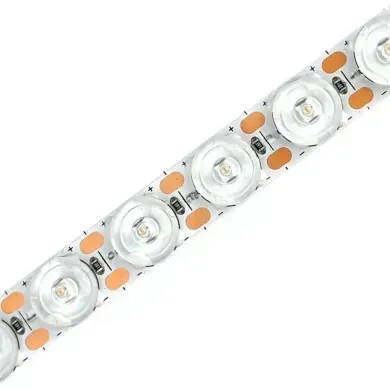 Светодиодная LED лента линзованная 24v 2835 60led нейтральный фото