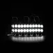 Светодиодный модуль 12v 2led 0,48w с линзой Белый PRO фото