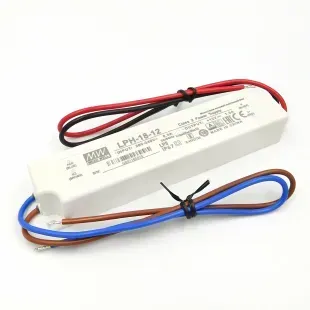 Блок живлення 12v 1,5а 18w ip67 Mean Well LPH фото