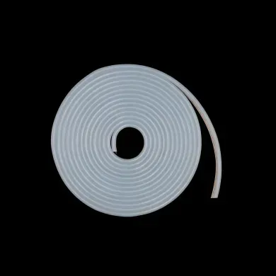 Гнучкий LED неон 12v 6*12мм 1см блакитний фото