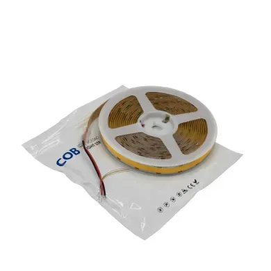 Светодиодная лента COB 24v 624д/м 12мм нейтральный фото