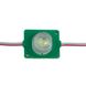 LED модуль інжекторний 12v SMD 3030 1led Зелений фото
